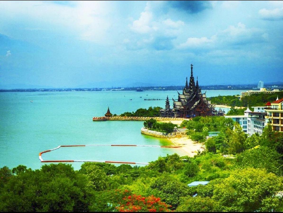 The Palm Wongamat Pattaya Apartman Kültér fotó